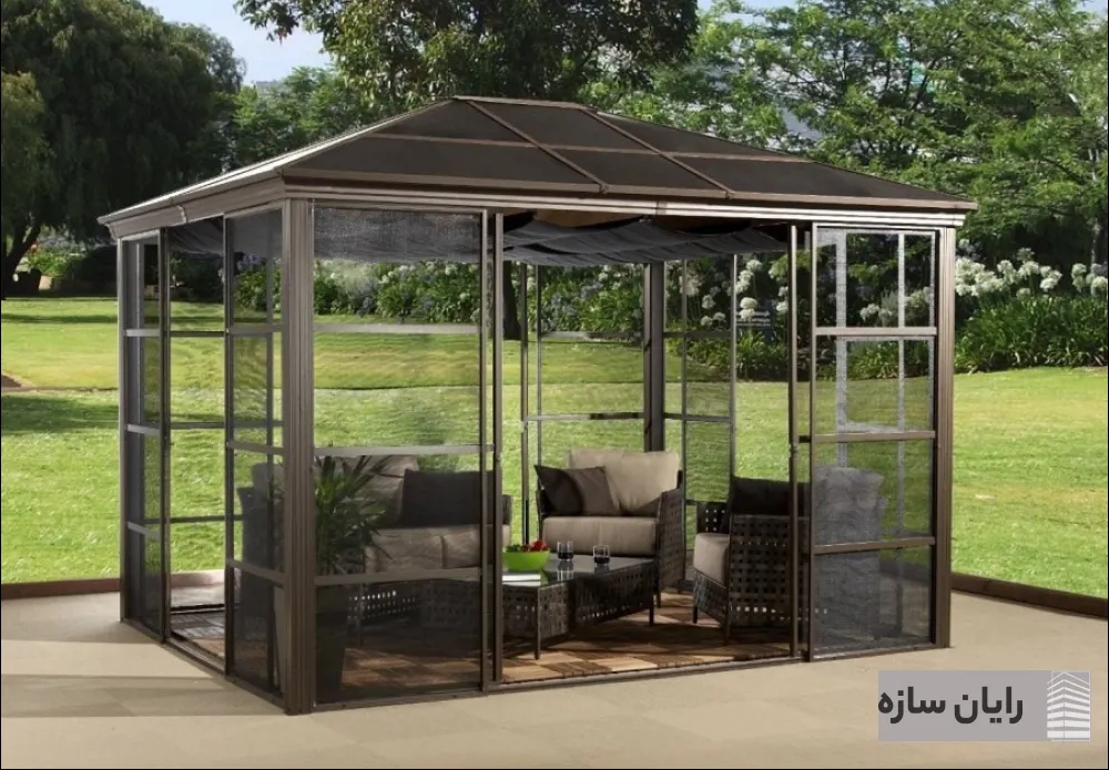 آلاچیق شیشه ای